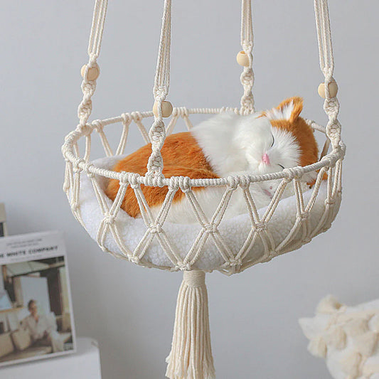 Lg Cat Hammock Hanging Swing Bed