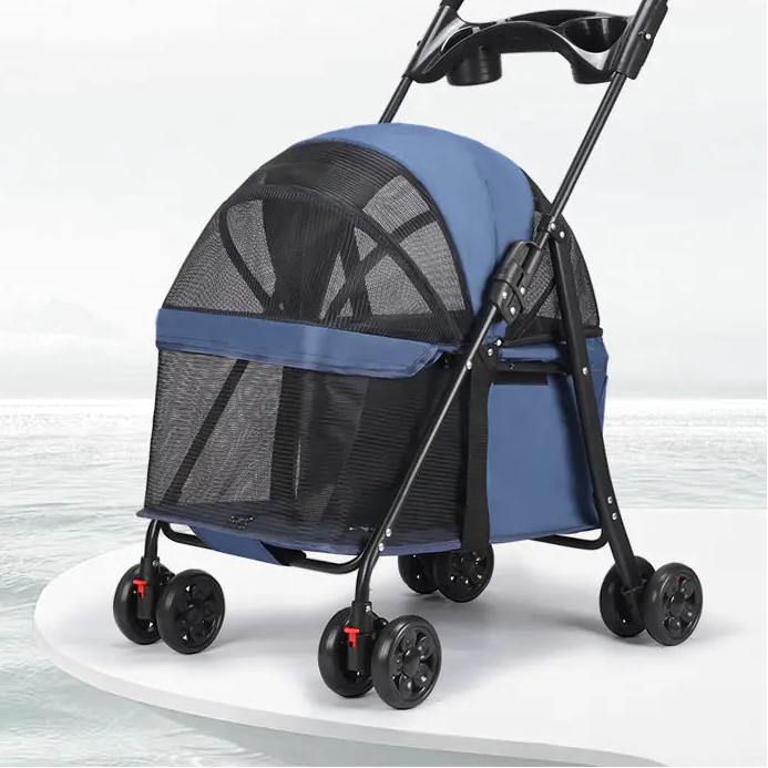 Pet Stroller - Lightweight & Foldable