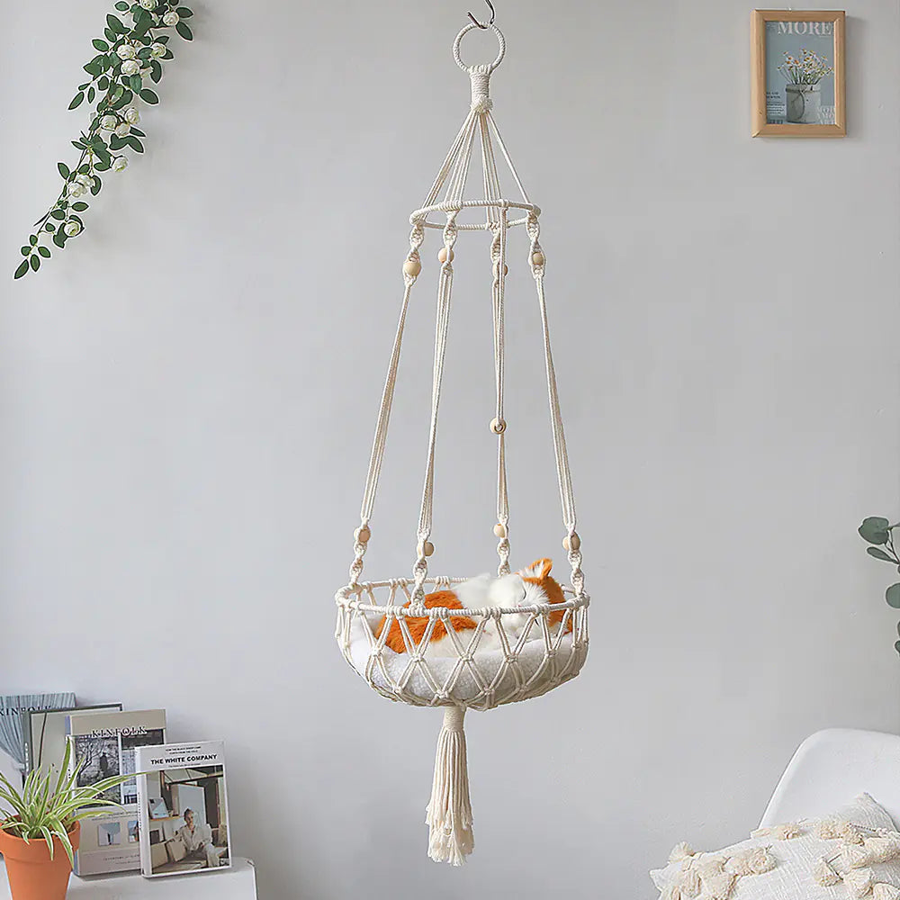 Lg Cat Hammock Hanging Swing Bed