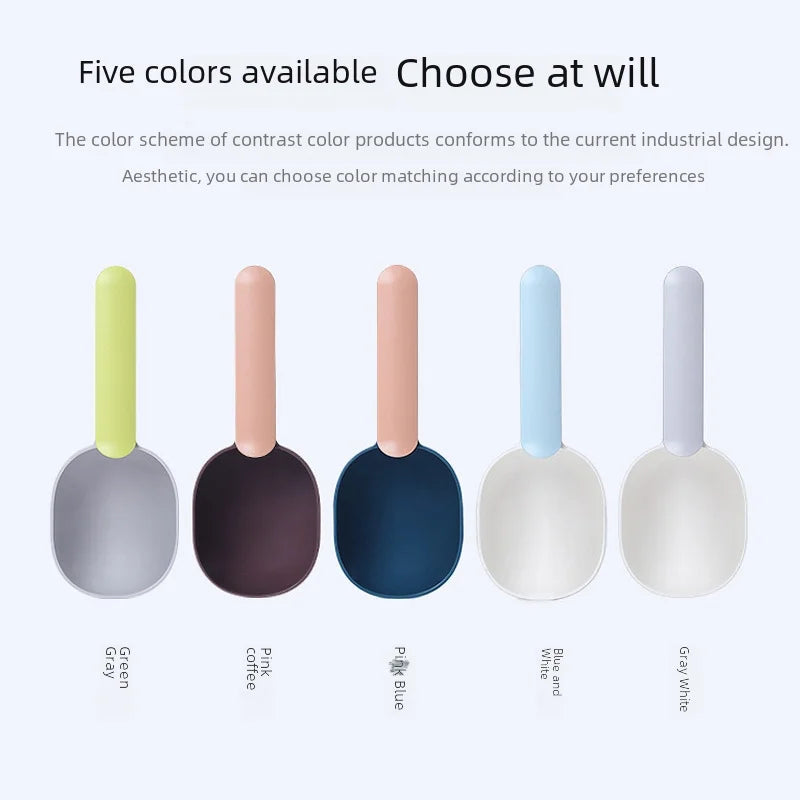 1 Pet Food Scoop/Clip