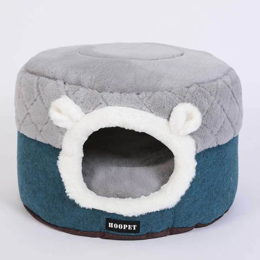 Reversible Quilted Warm Cat Bed