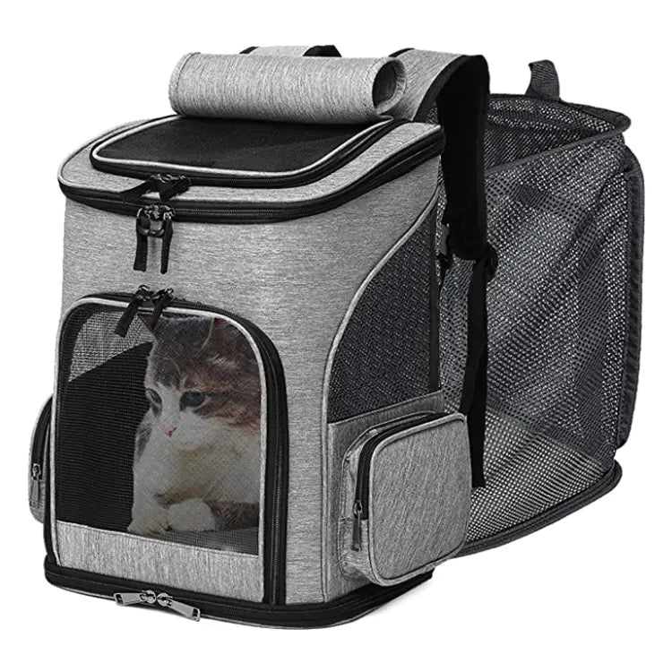 Portable/Expandable Backpack for Cats