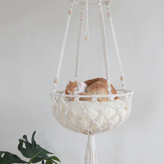 Lg Cat Hammock Hanging Swing Bed