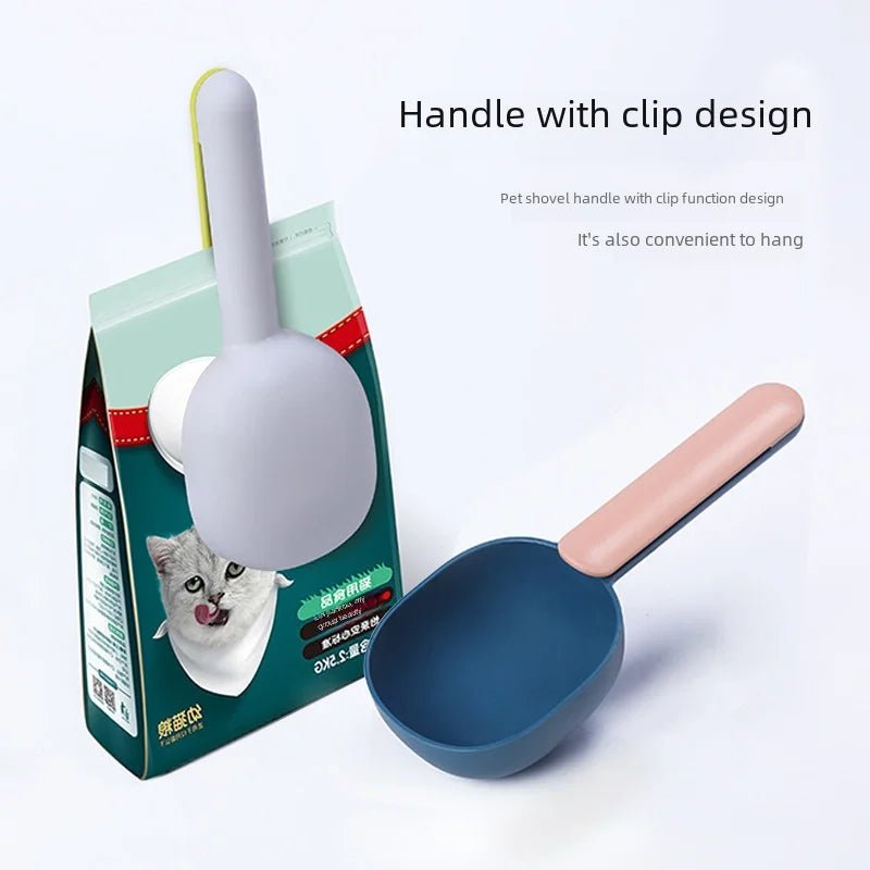 1 Pet Food Scoop/Clip - Feline the Love