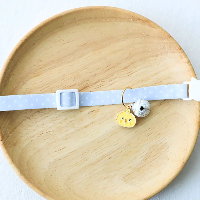 Cute Cat with Silver Bell Anti-Lost Tag