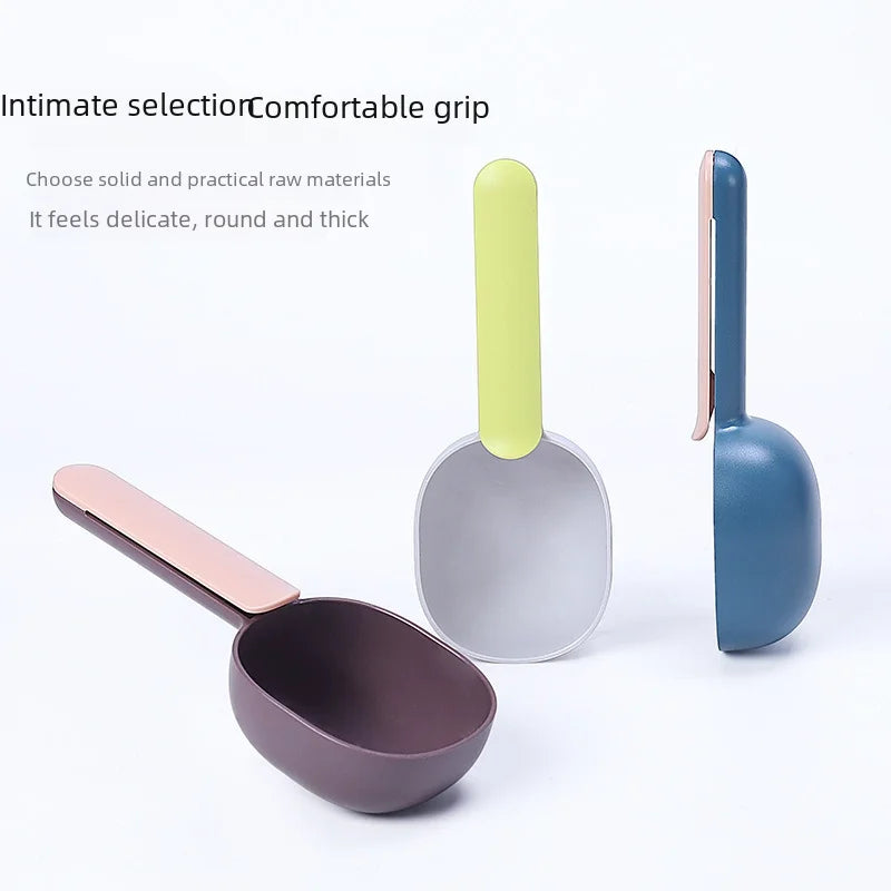 1 Pet Food Scoop/Clip