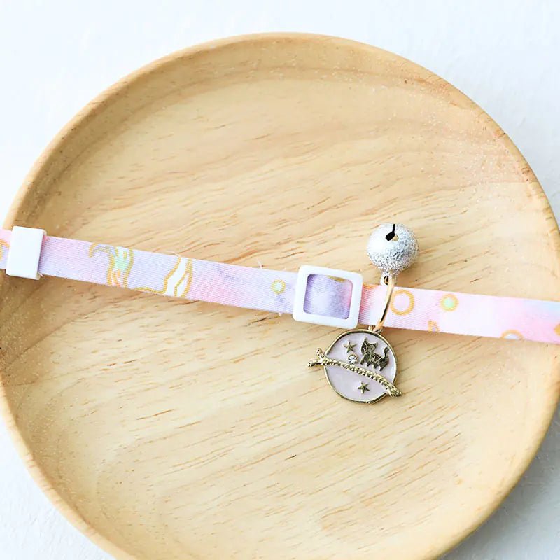 Cute Cat with Silver Bell Anti-Lost Tag - Feline the Love