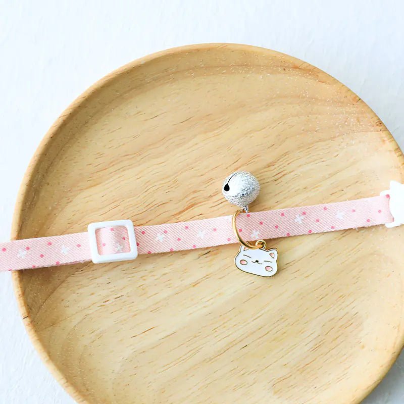 Cute Cat with Silver Bell Anti-Lost Tag - Feline the Love