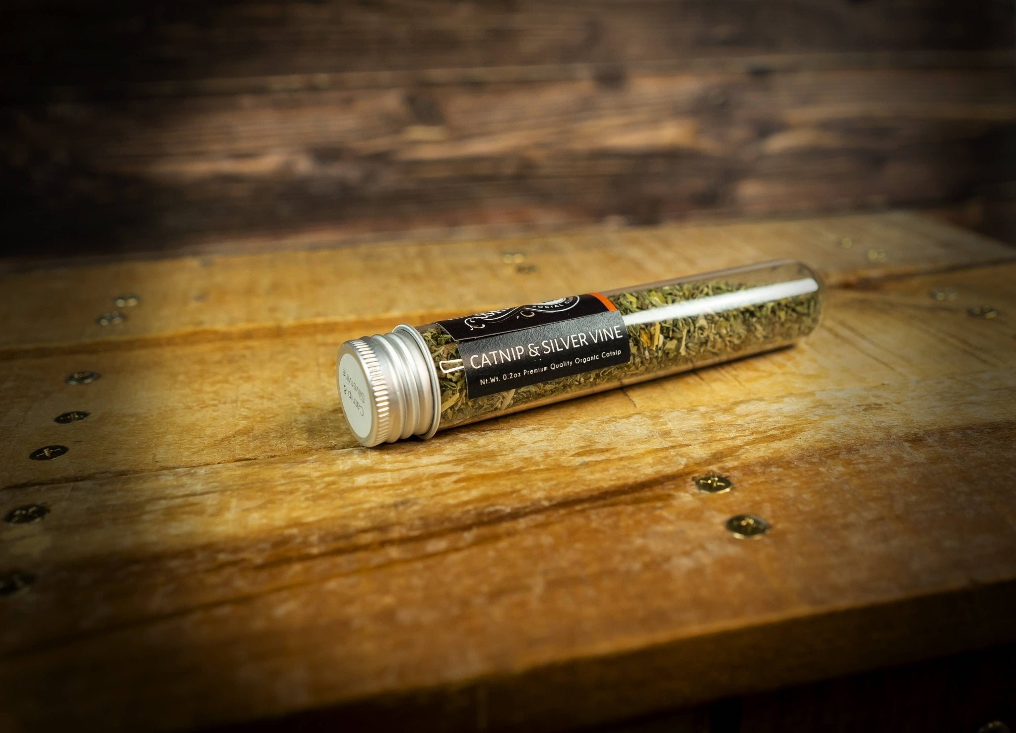 Organic Catnip & Silver vine Blend Tube - Feline the Love
