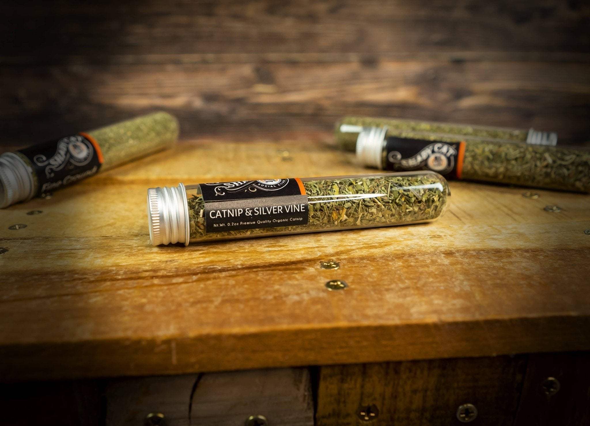 Organic Catnip & Silver vine Blend Tube - Feline the Love