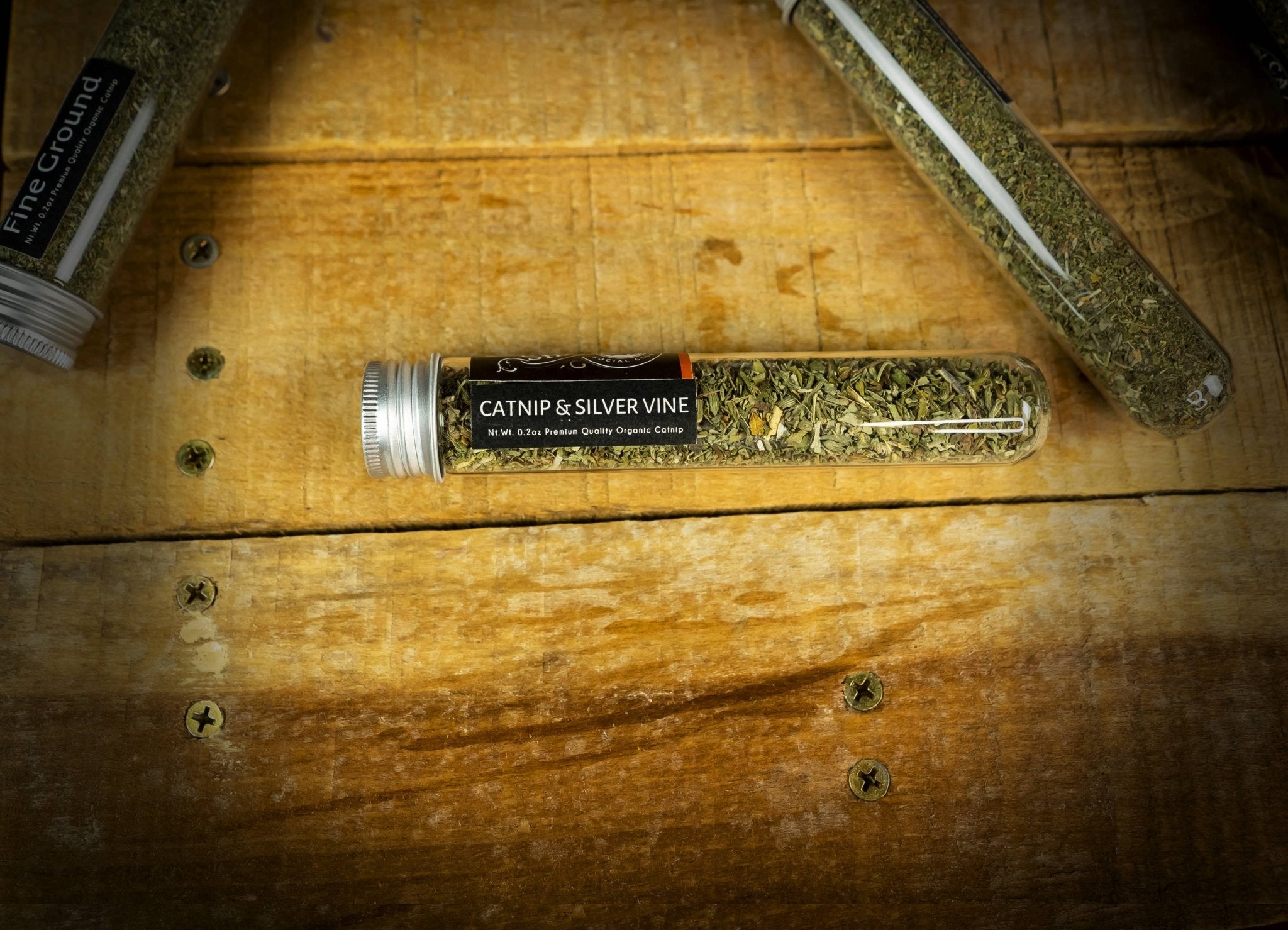 Organic Catnip & Silver vine Blend Tube - Feline the Love