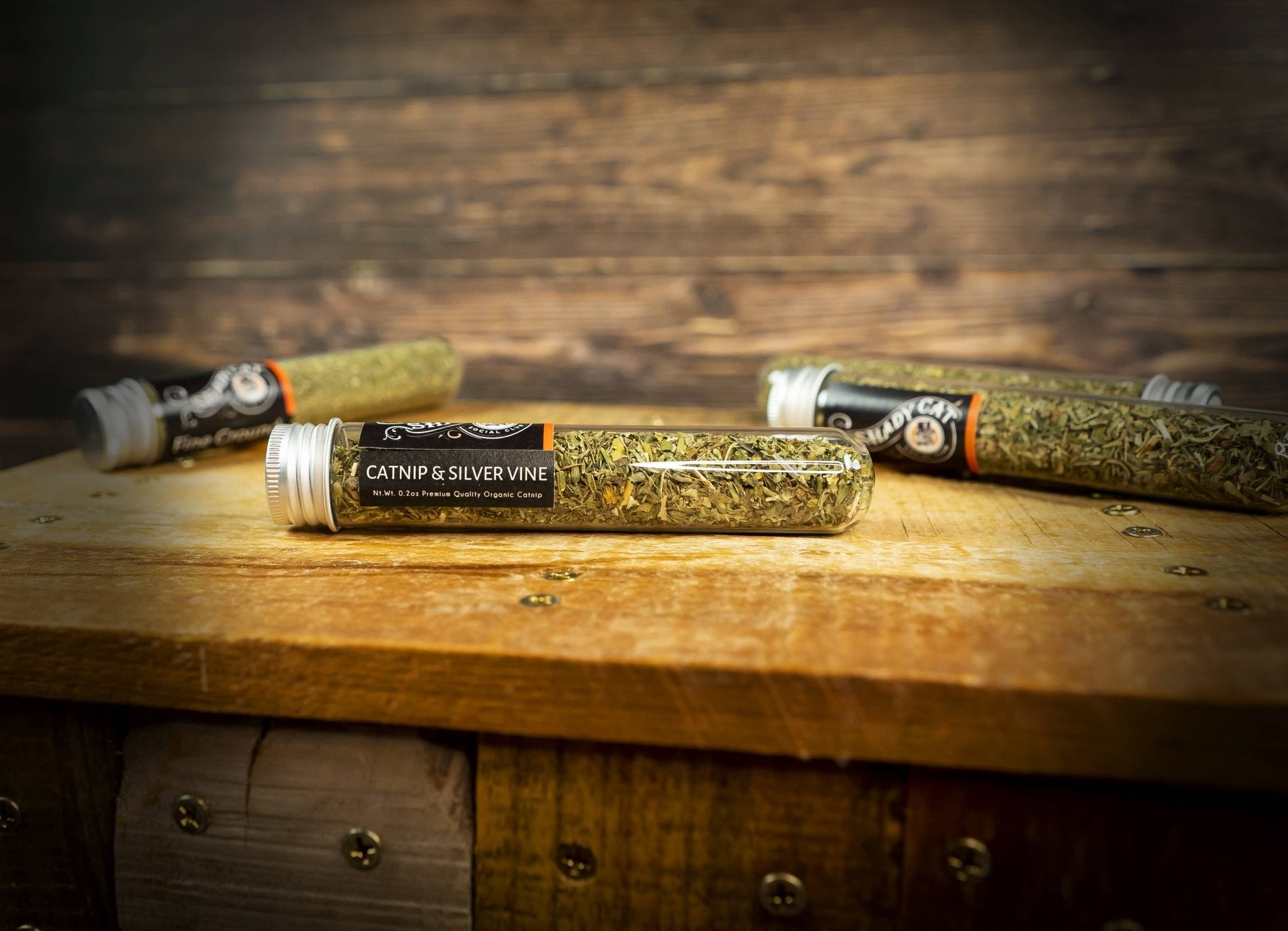 Organic Catnip & Silver vine Blend Tube - Feline the Love