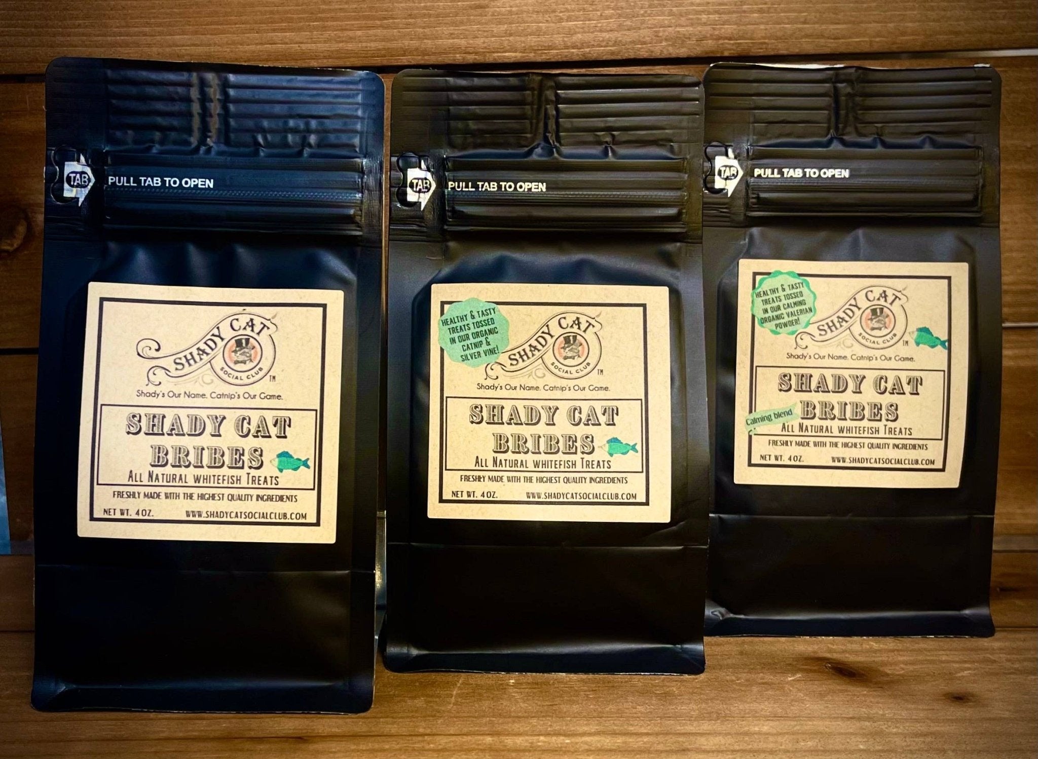 Shady Cat Bribes - Cat Treats - Feline the Love