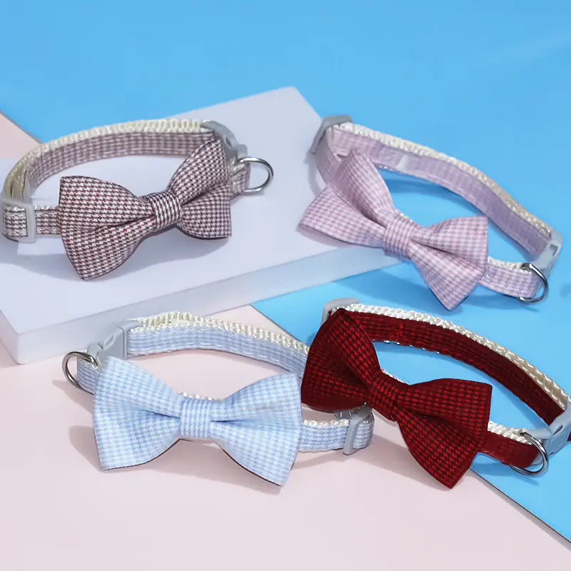 Bow Cat Collar for Pets