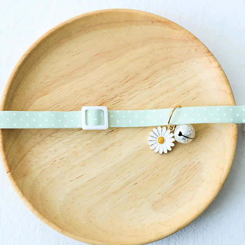 Cute Cat with Silver Bell Anti-Lost Tag