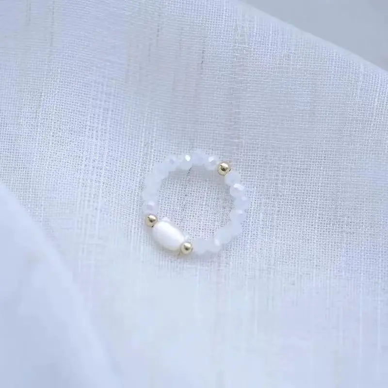 Cute Shell Cat Couple Rings