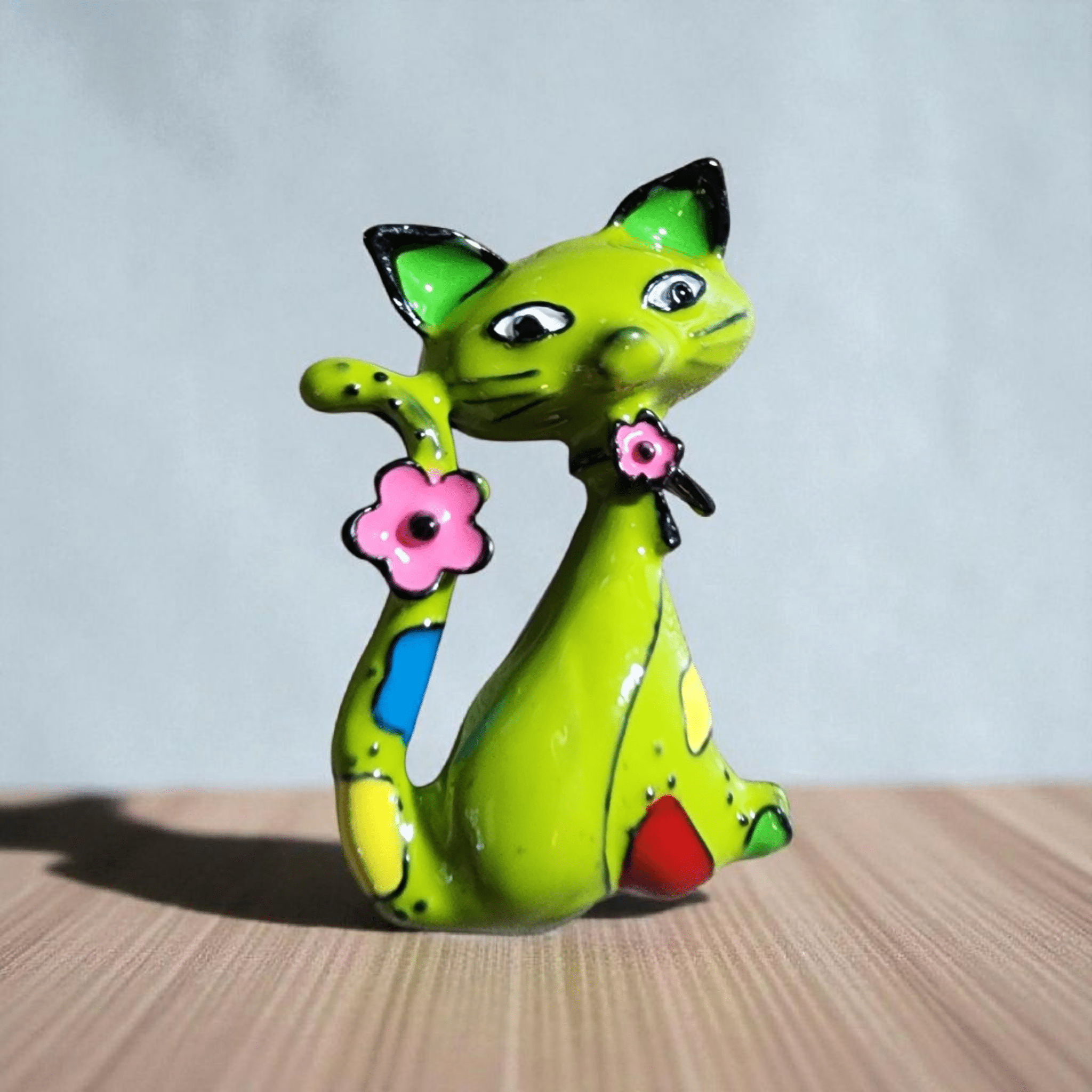 Whimsical Brooch - Feline the Love