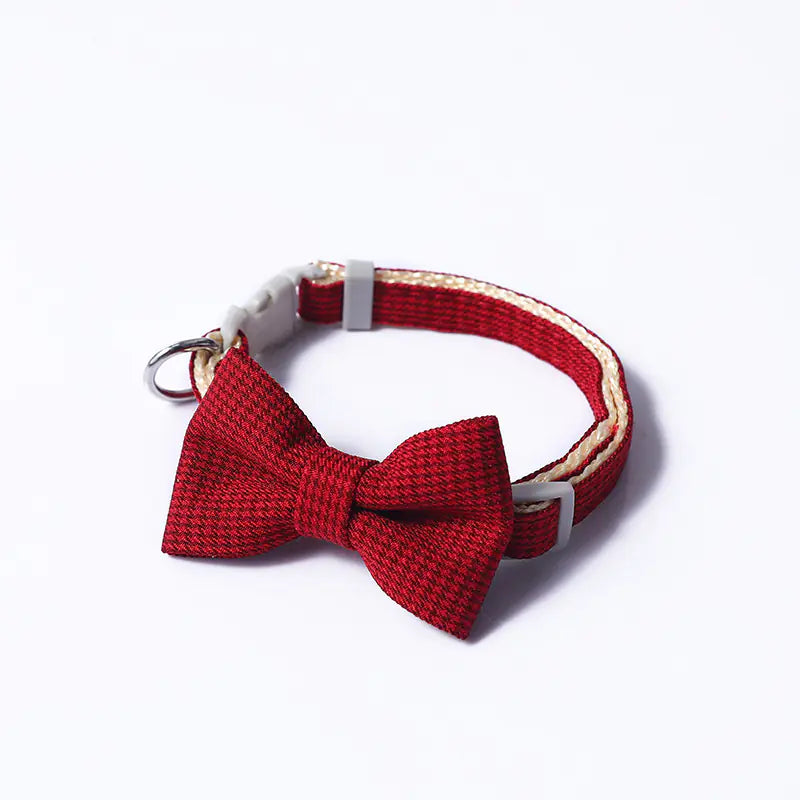 Bow Cat Collar for Pets